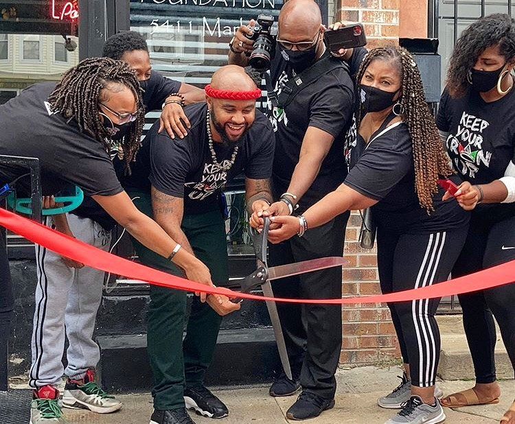 BartramsGarden's tweet photo. HUGE congratulations to our partners at the ECO Foundation who just celebrated the opening of their brand new permanent location! The ECO Foundation runs the Royal By Nature program here at Bartram's Garden, and provides a great array of community services in the area. https://t.co/ph1AEFKQ9v