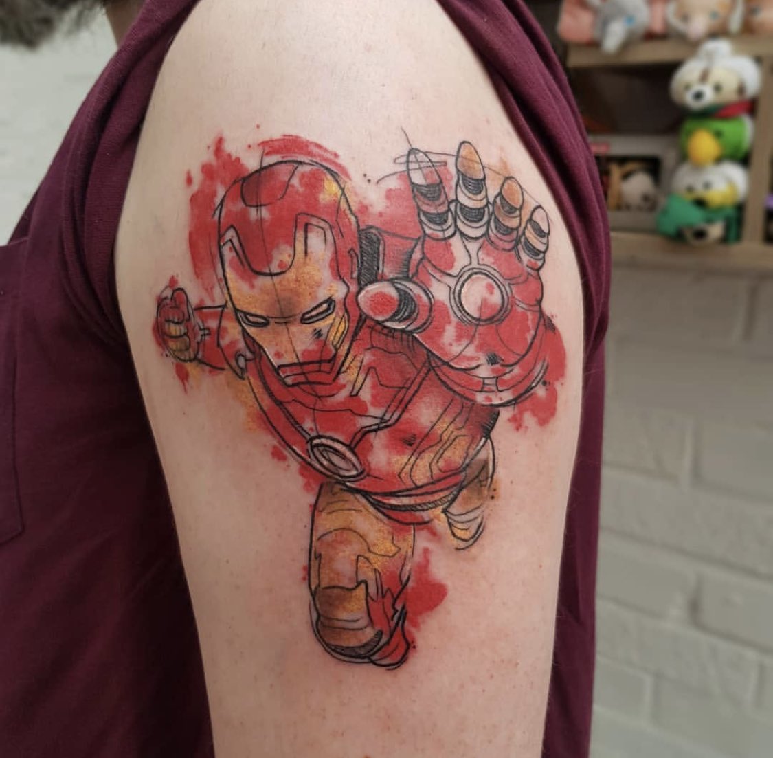 Iron Man! Marvel that is, not Black Sabbath... Done by our wonderful @charlotteannharris!
#london #londonartist #londontattooartist #tattooaesthetics #killerink #marvel #marveltattoo #ironman #tonystark #ironmantattoo #marveltattoo #marvelcomics #comic