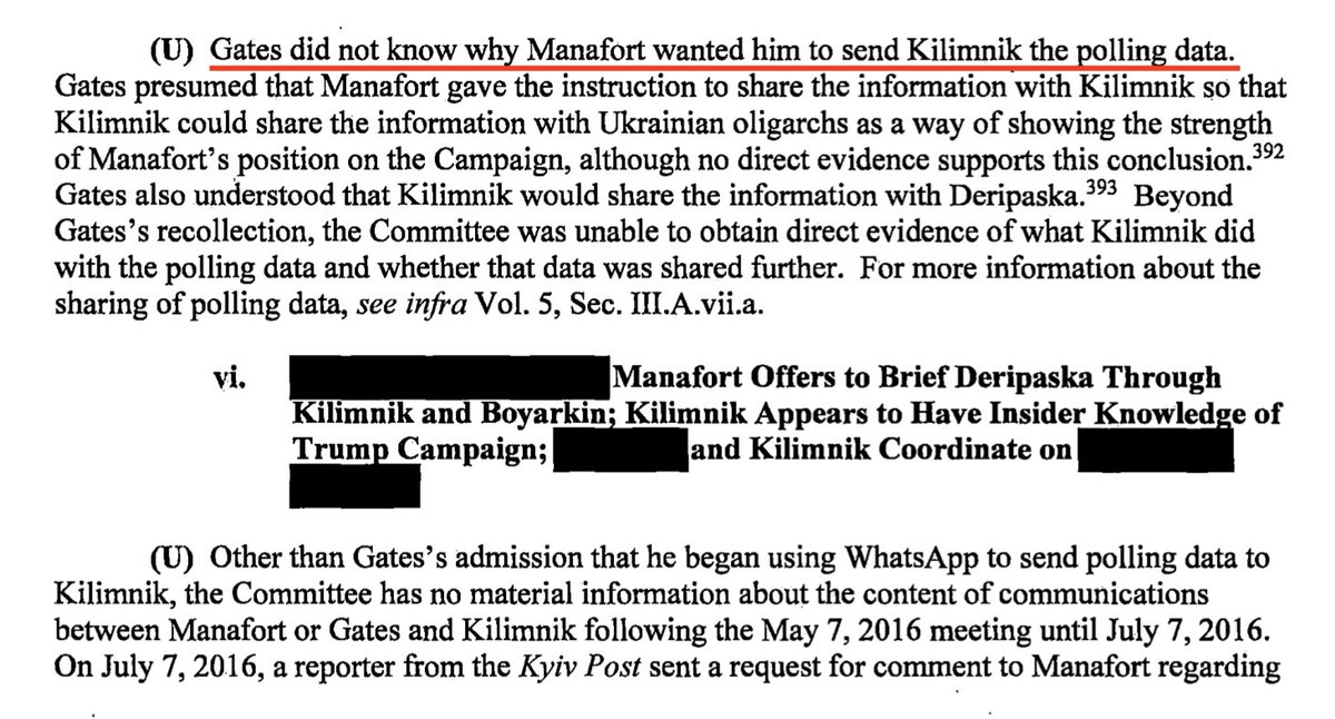 Did Manafort want Gates to send Russian intelligence the GOP polling data...because he assumed Gates didn't have a FISA warrant on him? 