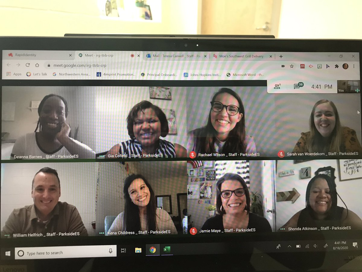 And here’s FIRST grade wrapping up their virtual parent open house!  As usual, they did an excellent job!!  #ParksideItUp!! 💜💜💜