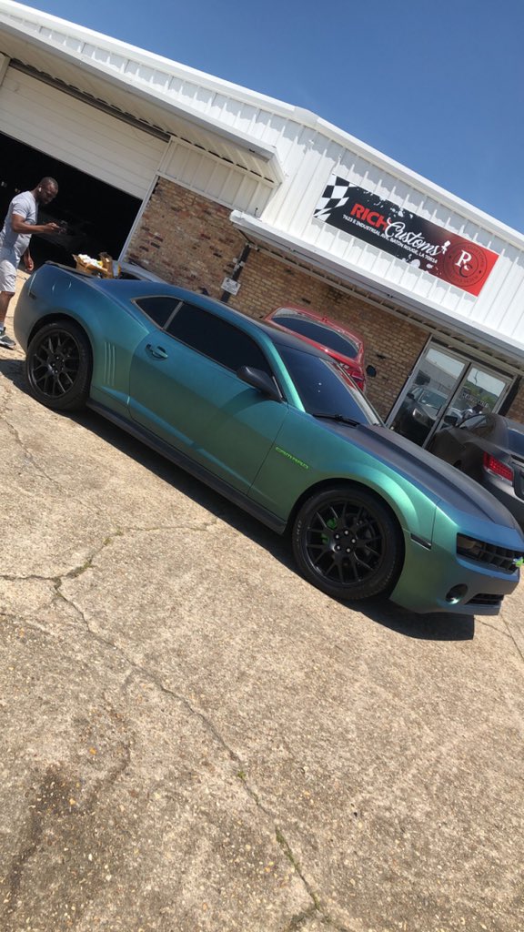 RalphC37's tweet photo. Stamped💚 #richcustoms https://t.co/rpRjqW3tdq