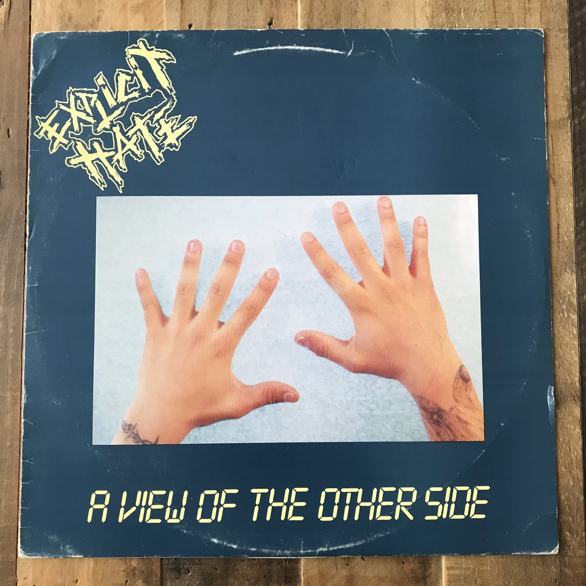  #ExplicitHate- A View of the Other SideFrom Rio de Janeiro1988Another Cogumelo release, and their only album. Like their peers, paying homage to early  #Slayer and  #Death. AVotOS is basically what happens when you throw Leprosy, Hell Awaits and Schizophrenia into a blender.