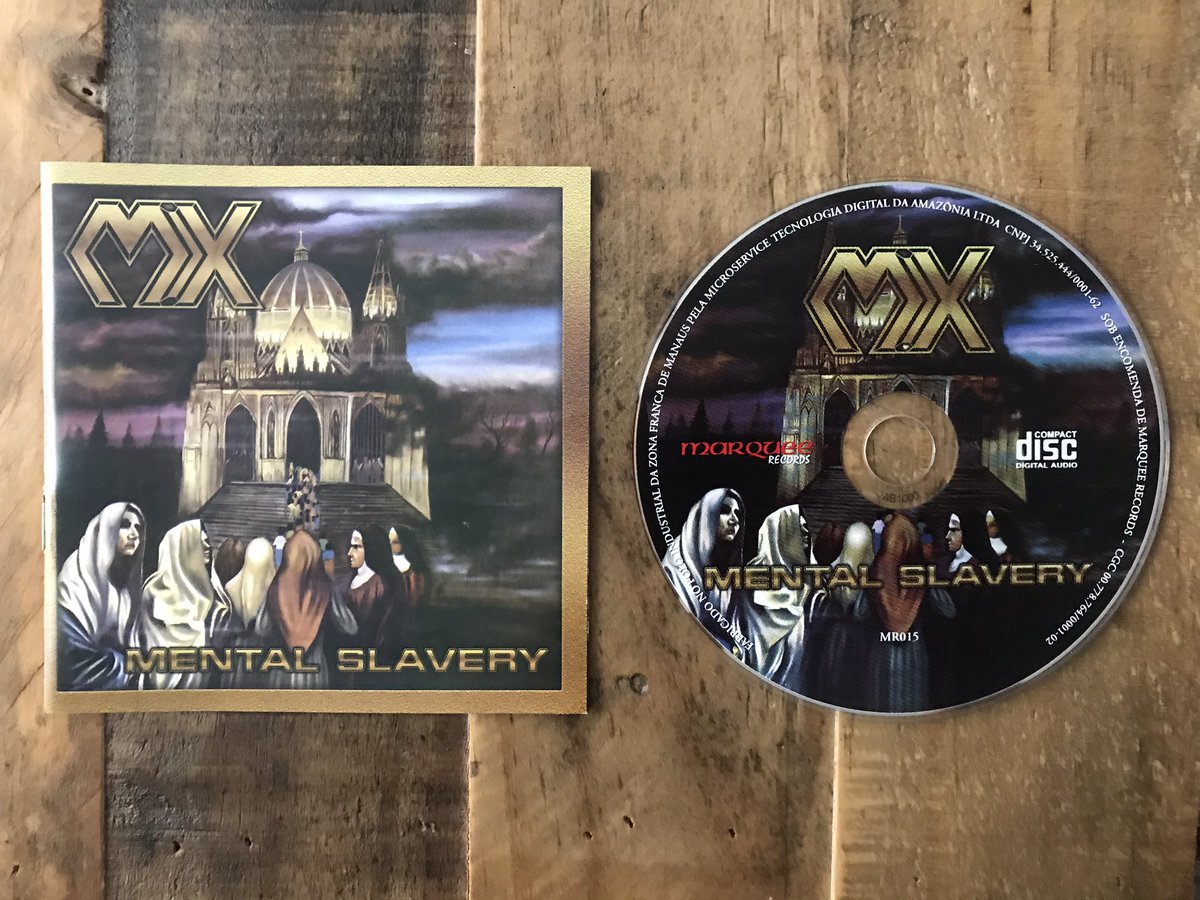  #MX - Mental SlaveryFrom São Paulo1989MX landed their first demo in 1986, debut LP in 88, and then this STELLAR release in 89. Riffs for days here, probably leaning towards death metal with a chainsaw Boss HM-2 guitar tone and some amazing bass work. See: Fake Truth.