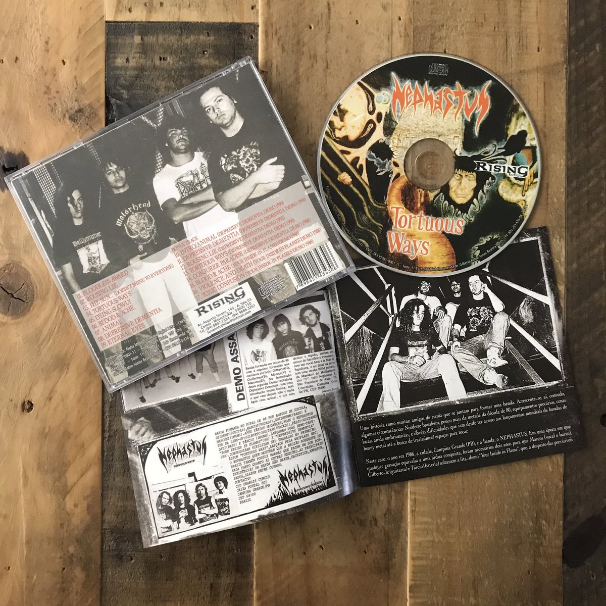  #Nephastus - Tortuous WaysFrom Paraíba1991SPECTACULAR. As complete an homage to BtR you can get. Sadly their only album, the band came from a poor region and this sounds like a home made recording. But look past all that. This checks all the boxes, no bullshit. Truly immense!