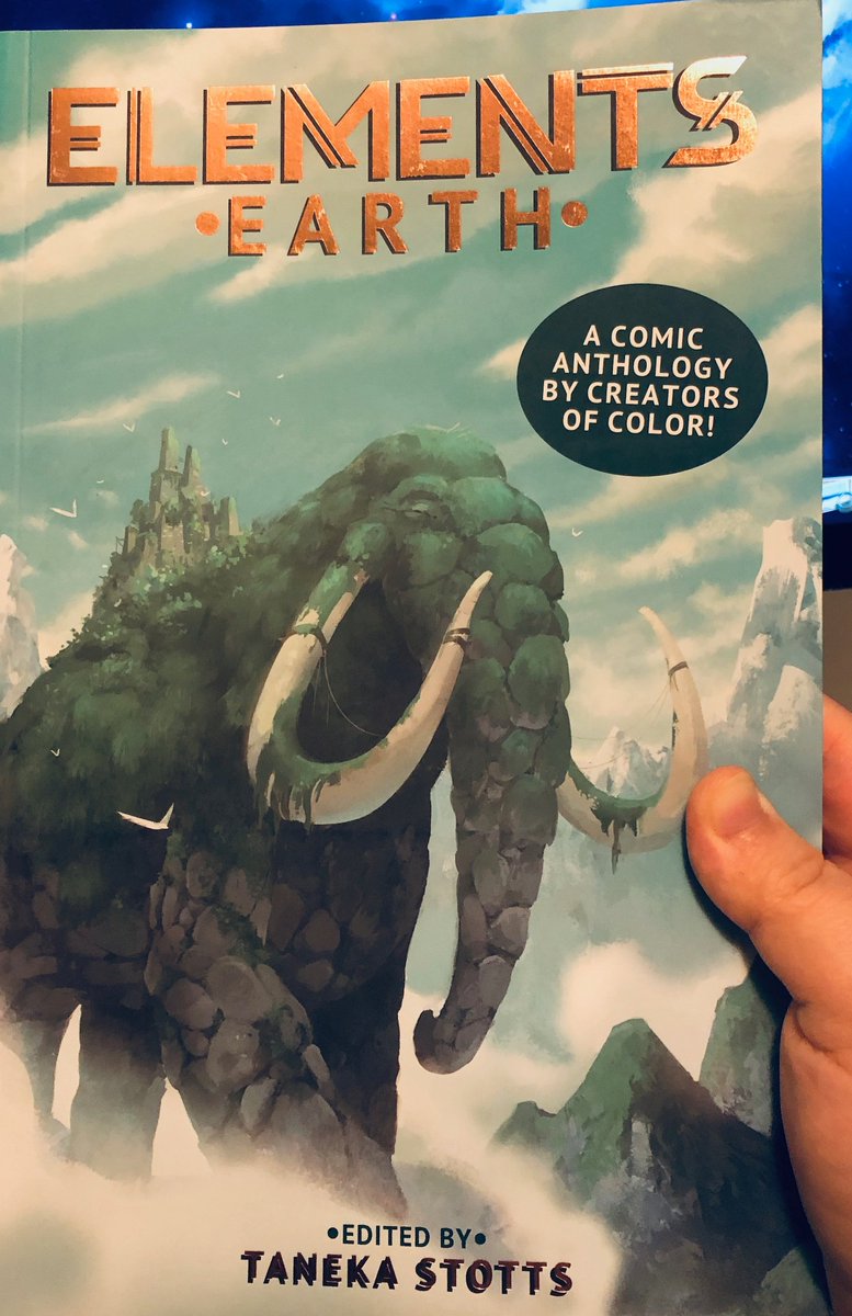 umbrellawitch's tweet image. I meant to post earlier, but: Look what arrived!! Holding this is truly wonderful. &amp;lt;3 I'm so honored to have been a part of this amazing project, and excited to re-read all of the great comics by my fellow creators! Thank you again @TanekaStotts @heyelements @AscendComics 🌱🌿🌸