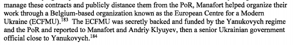 43/ Hmm. On p. 45, we encounter a "Centre" in a neutral European country that was actually a front-group for the Russians....Trump-Russia deep-divers are probably raising their hands right now to name the clearly fake "Centre" that George Papadopoulos "worked with" in London.