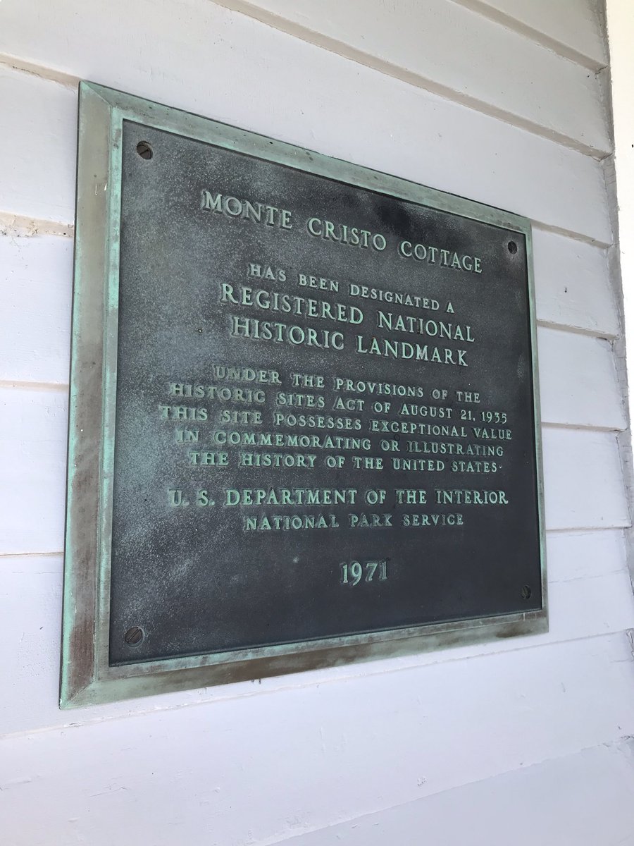 Quick aside: Last year, I also toured Eugene O’Neill’s boyhood home, Monte Cristo Cottage in Connecticut, the setting for his play “Long Day’s Journey Into Night” as part of the  @ONeill_Center’s National Critics Institute.  #LetsMovie  #TCMParty