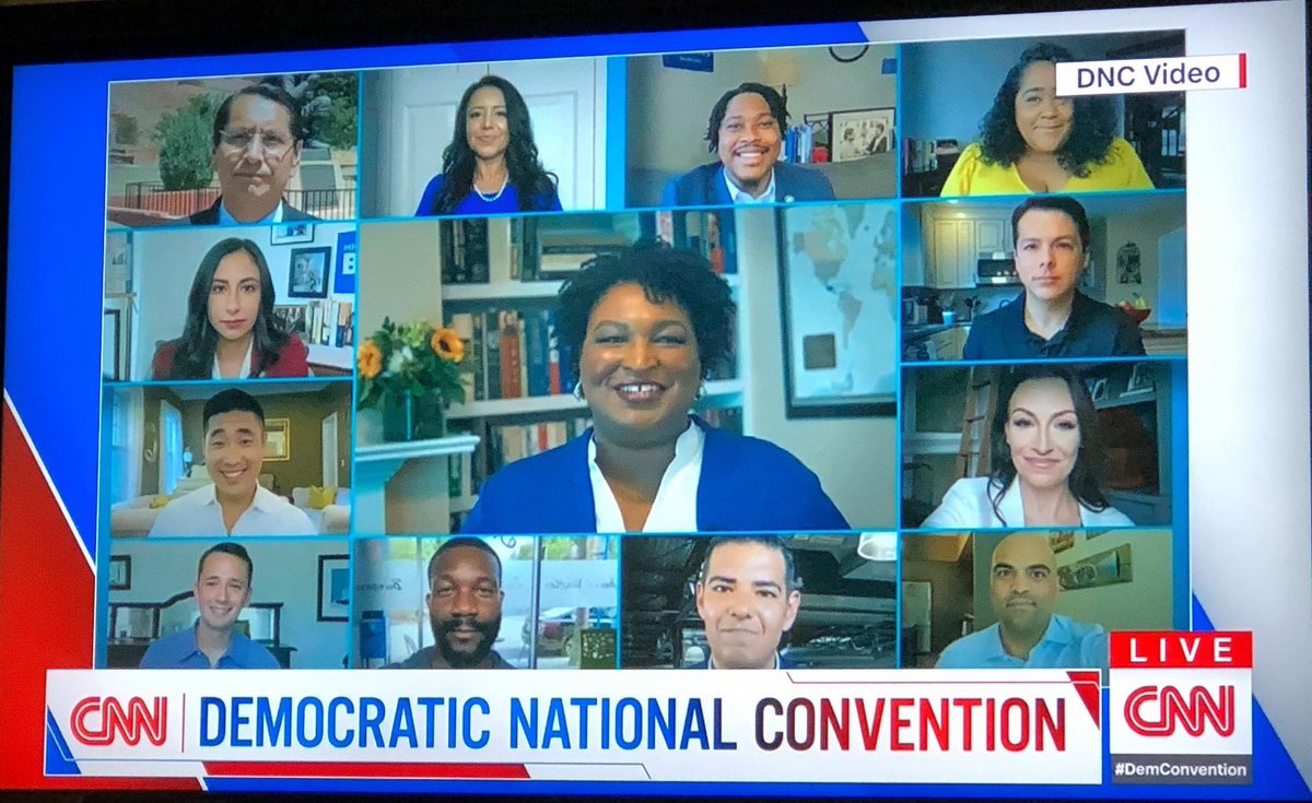 malcolmkenyatta's tweet photo. Tonight I spoke about essential workers & the need for PPE, the small businesses that make our neighborhoods what they are, & about the equality all our families deserve. Best of all I got to do part of it w/ @drmattjmiller
Profoundly grateful! #DemConvention #DemKeynote https://t.co/q4nJKhj2aL