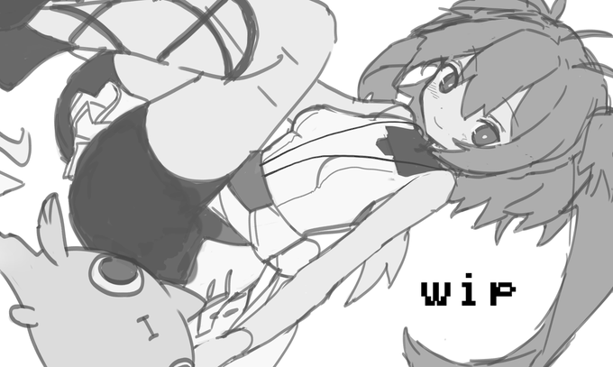 skeb激遅ですみません…wip 