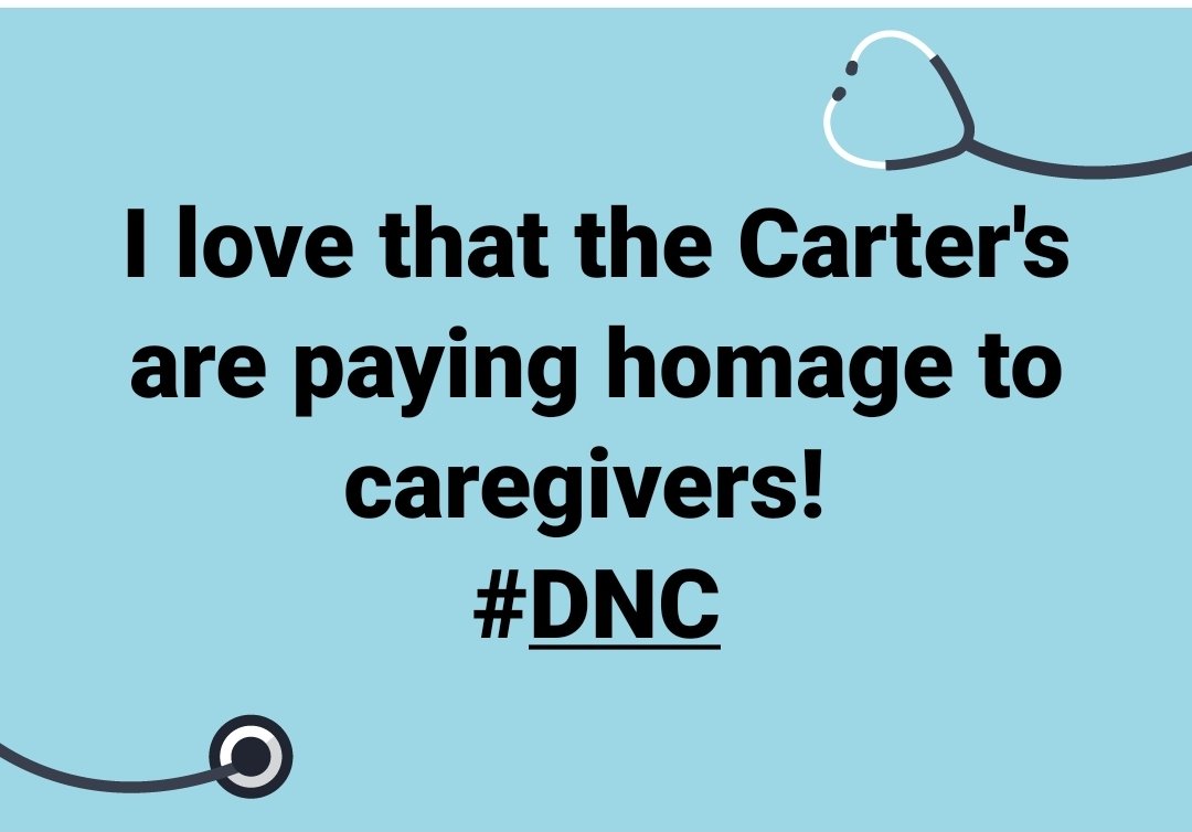 CastilloMarcos7's tweet photo. I absolutely love that #PresidentCarter & #FirstLadyCarter paid homage to #caregivers
These unsung heroes are too often overlooked. #WeSeeYou #ISeeYou #DisabledChicano #DemocraticNationalConvention https://t.co/870NNSnpyV