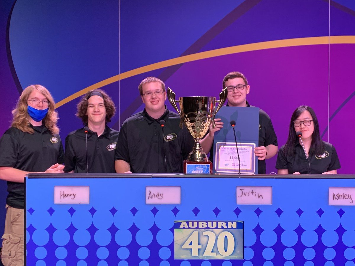 RPS205's tweet photo. Congratulations to the Auburn High School Scholastic Bowl team! The Knights won the Stateline Quiz Bowl again this year -- and they have won the tournament every year since the quiz bowl tournament started six years ago! #OurKidsRock @MyStateline @auburn_knights @KefferPrincipal https://t.co/jCSEI9giR2
