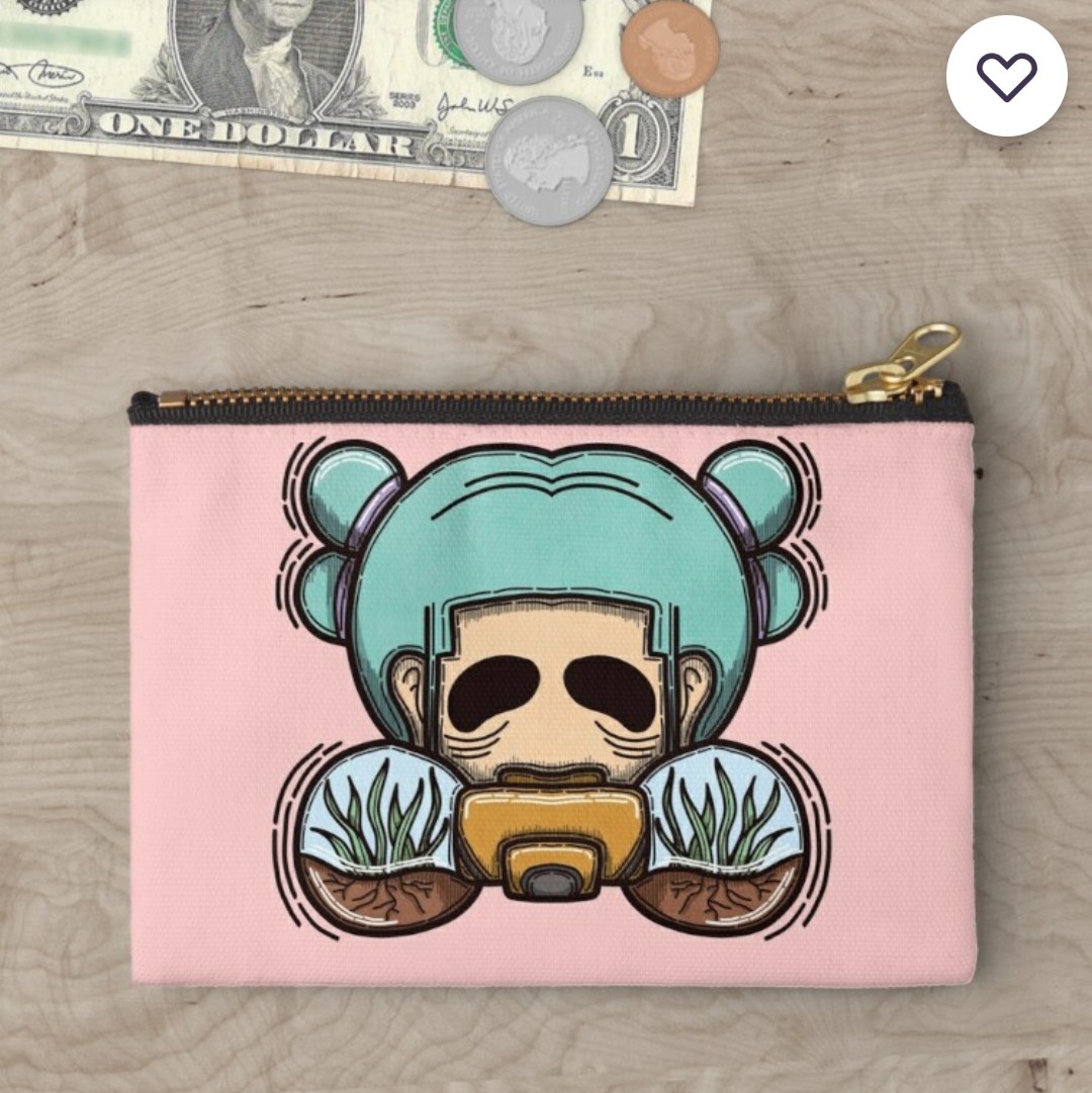 Organize your #dailycarry with these cute but fierce #pouchbags from AnxiousInk.redbubble.com
Check out other items too! You'll love it.

#LowbrowArt #LowbrowArtist #Surrealism #Pop #PopArt #PopSurrealism #Redbubble #Summer #schoolsreopening #WorkFromHome #Work #ArtPh