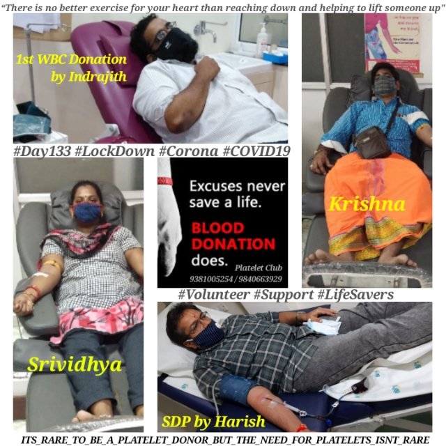 SrivatsaVema's tweet photo. #Day133 #Emergency #Corona #COVID19 #LockDown #Support #Volunteer #LifeSavers #Blood_Donor #Platelet_Donor #Plasma_Donor
#Volunteer #Serve_People #Give_Platelets #Give_Blood #Share_Life
#Platelet_Club
๐ฒ9381005254 / 9840663929 https://t.co/GcluO7atC1