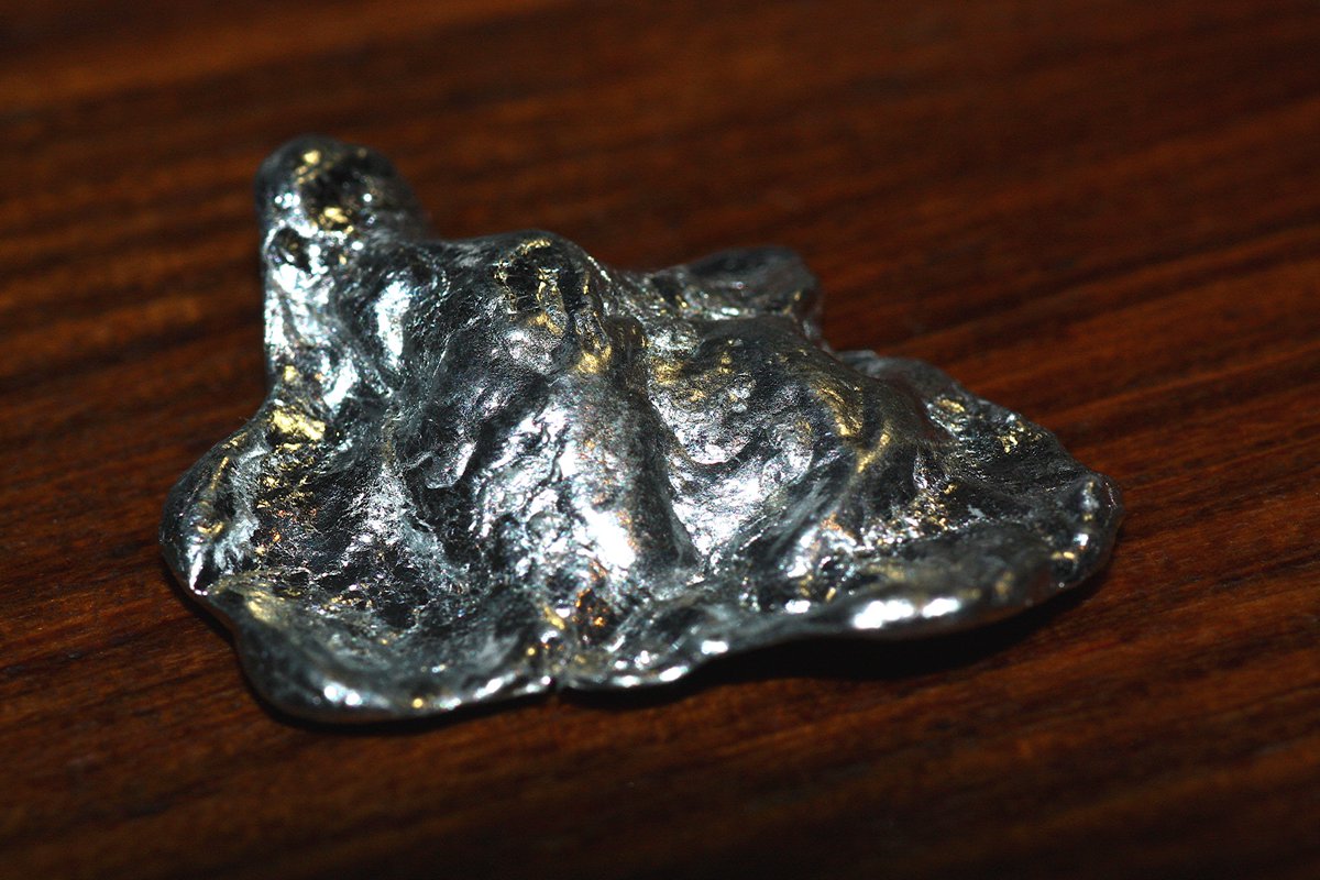 Zinc  #elementphotos. White compound is zinc oxide (ZnO), most of which is used to make rubber, but some of which is slathered on the noses of cricketers.  @Aus_ScienceWeek  #ScienceWeek