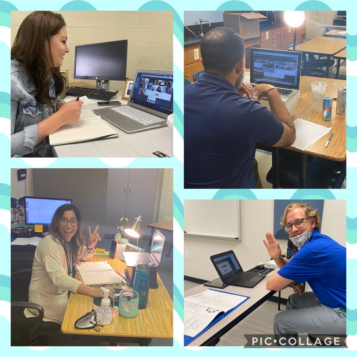 vivianfieldms's tweet image. How amazing is our staff?! 

Our fearless family has been working so hard to welcome all of our students digitally this year! Things look different, but our VFMS culture stays the same!

We miss our students dearly but have loved re-connecting with them! #cfbfirstday @CFBISD