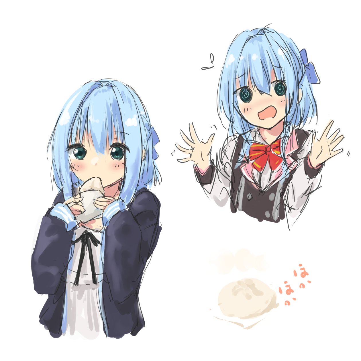 ハミダシクリエイティブ凸 錦あすみ あすみとおそろい猫耳パーカー