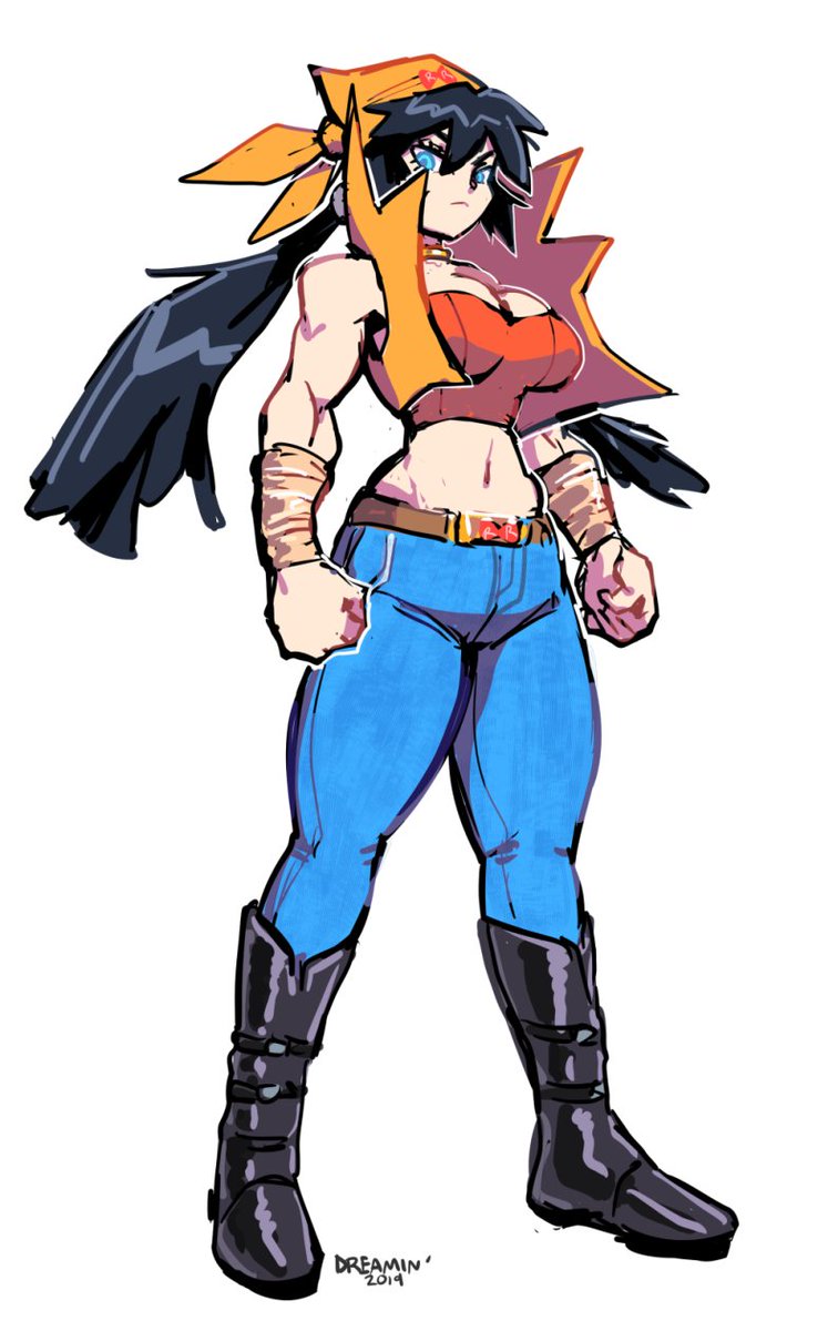 ANDROlD22's tweet image. ". . ."

        You feel a cold stare on you. 
           She's taken notice