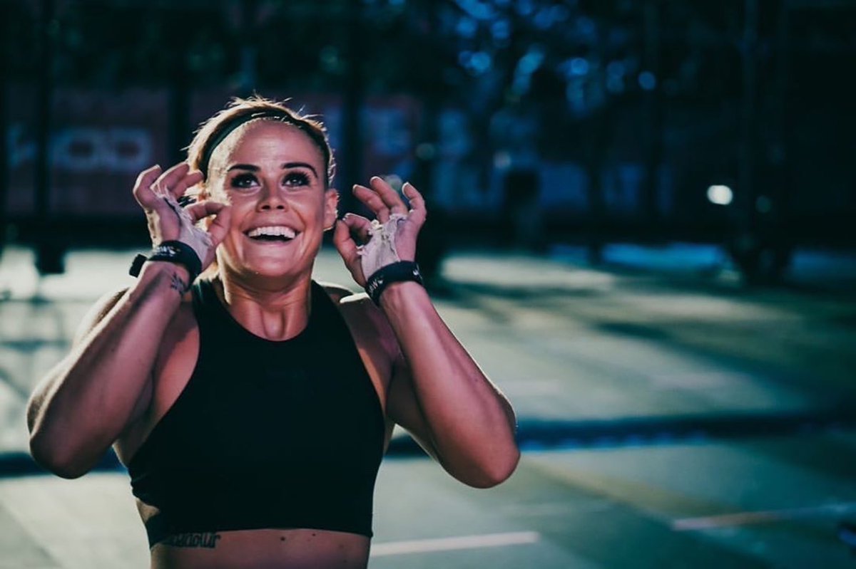 .<a href="/SaraSigmundsdot/">Sara Sigmundsdottir</a> 🇮🇸: The face you make when the <a href="/crossfitgames/">The CrossFit Games</a> are less then a month away👌🏼👌🏼”