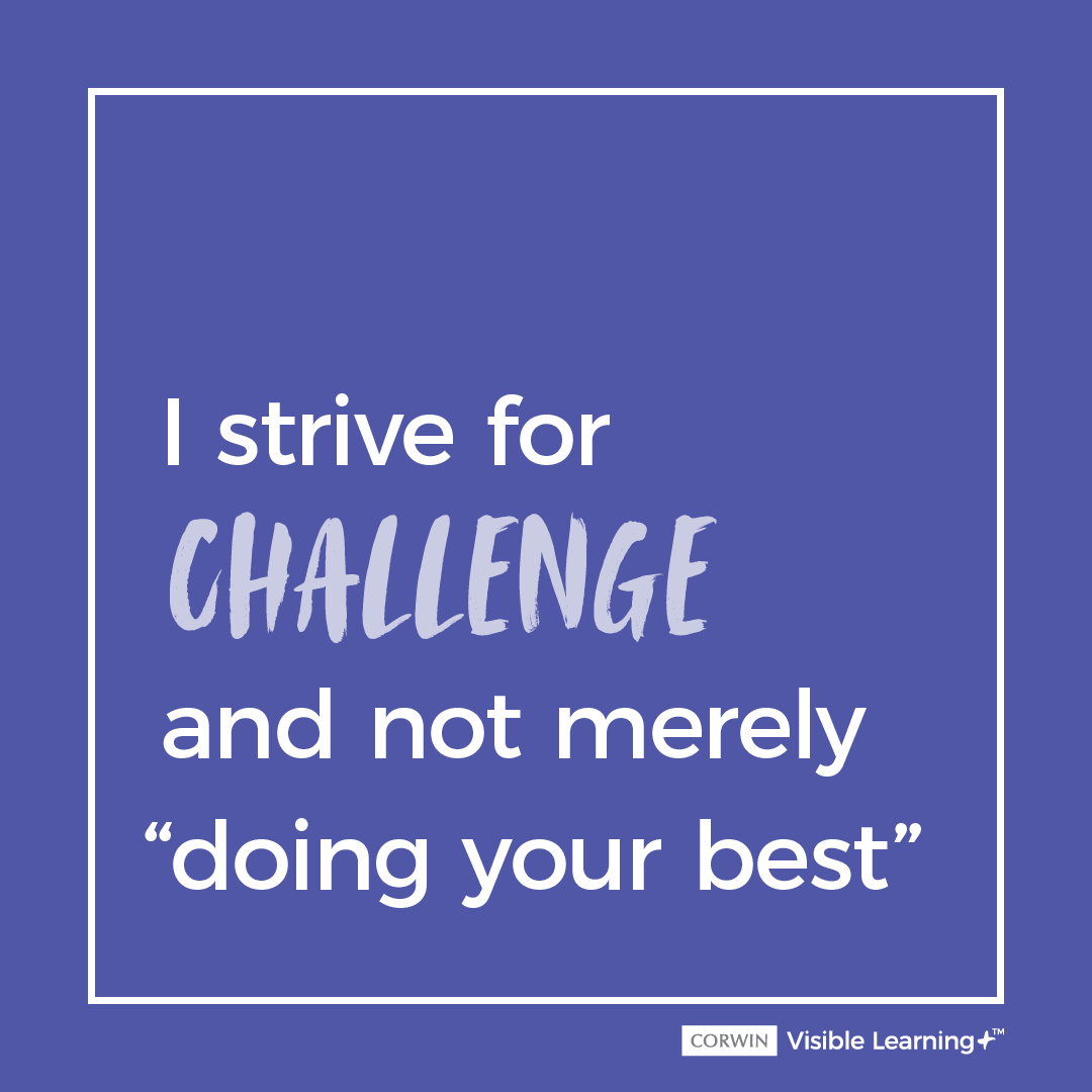 CorwinPress's tweet photo. #10mindframes in 10 days!
Challenge looks different for everyone - what does it look like for you? @Ready4rigor how can #educationleaders build their own capacity so they can support others in their schools?

#Visiblelearning Mindframes for LEADERS is out: https://t.co/HZ8qfgoRsX https://t.co/orqmqSoycM