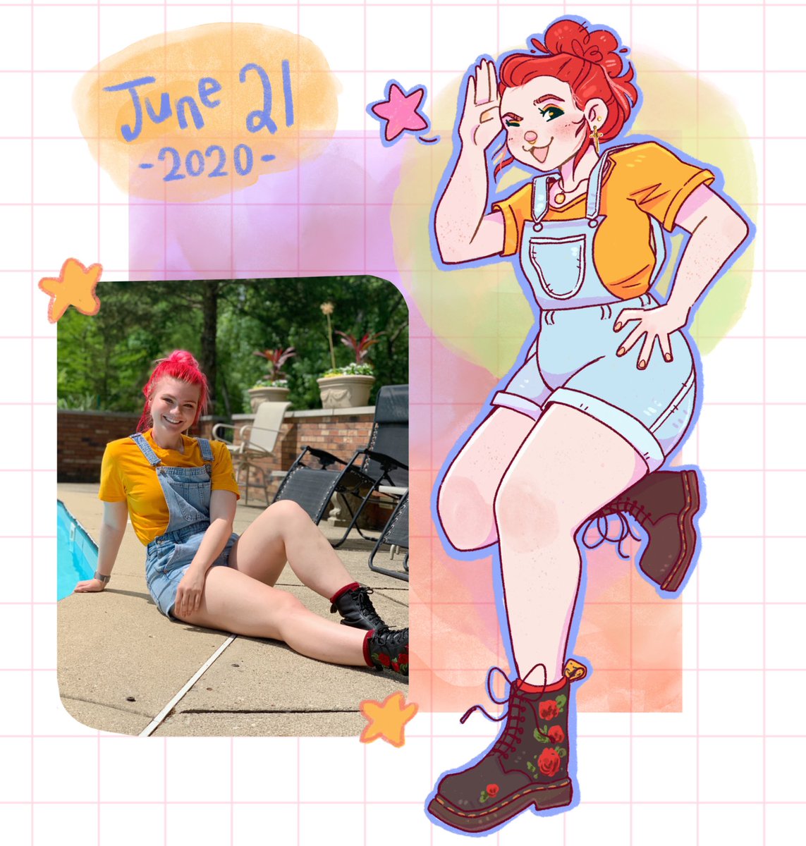 An Outfits of the Day Thread! This illustrated series is my personal exploration of style, both as an artist and through the clothes I wear