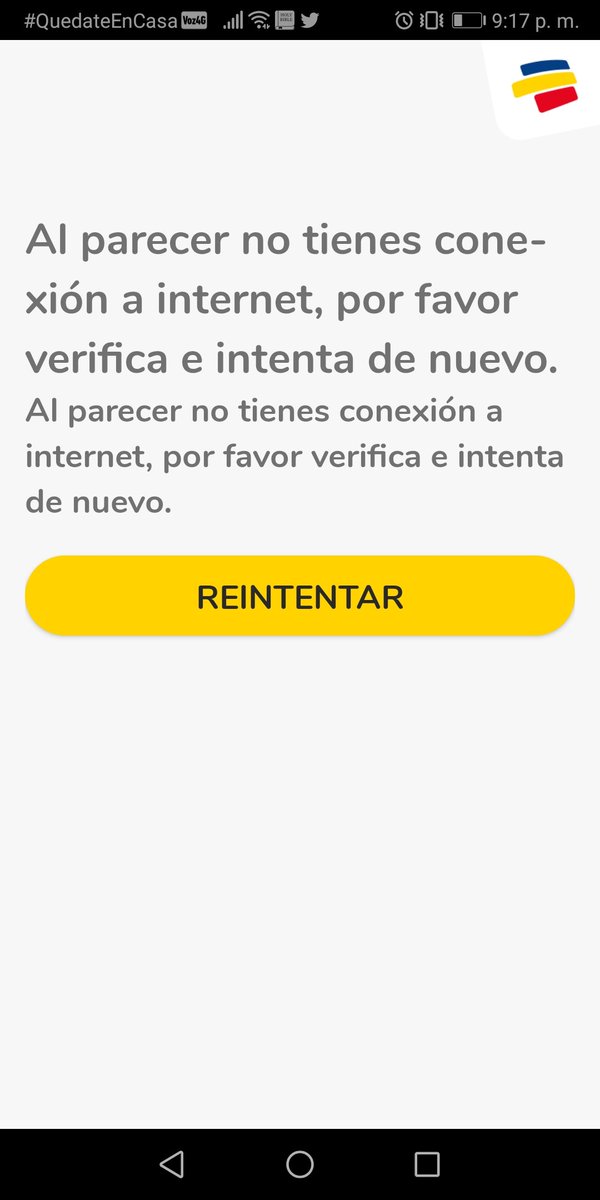 Kathikp18's tweet photo. Hola @Bancolombia siempre que quiero acceder a la aplicación de Pyme, tengo que desconectar el WiFi del celular porque me dice que no tengo Internet. Sólo funciona cuando tengo datos.

No sé si sólo me pasa a mi🤷‍♀️ https://t.co/2koDSAowdC