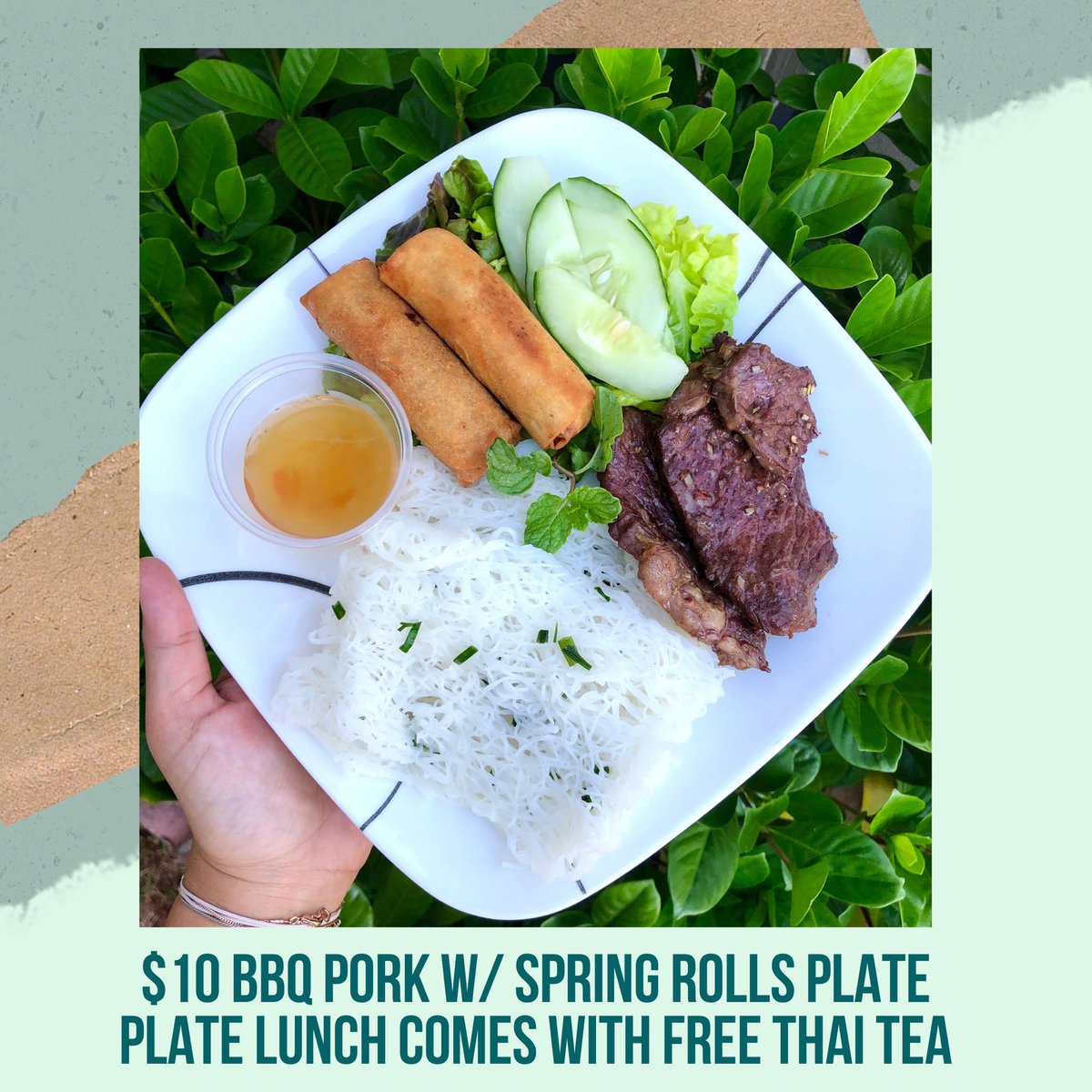onocravingz's tweet photo. Hawaii Twitter I need your help! My mom’s salon is closed &amp; she wants to fill Hawaii’s bellies w/ ono food at affordable prices! All orders will even come with a free Thai Tea or surprise dessert 😋 A RT would really help! DM to pre-order! #hawaiifood #hawaii #hawaiifam https://t.co/cv8Qmierl2