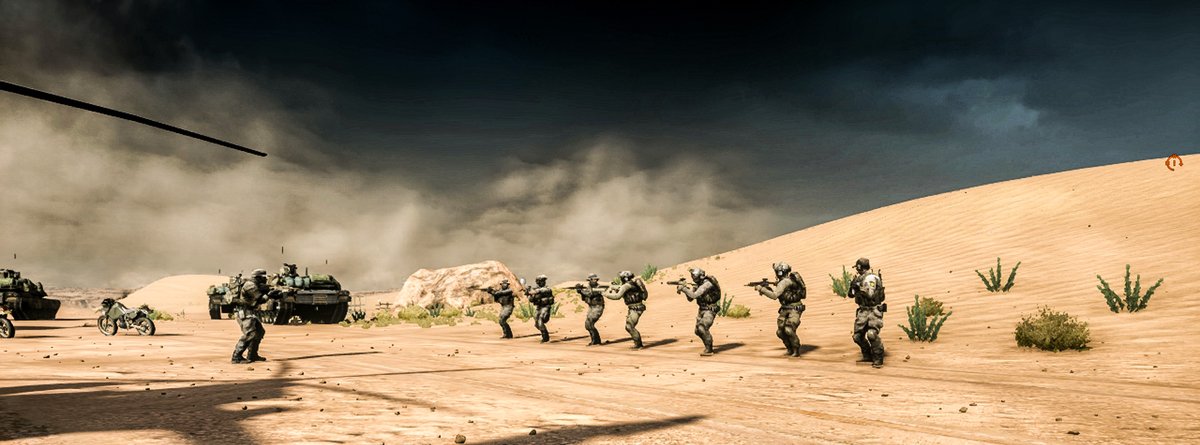 NST4_Milsim's tweet photo. Brilliant internal Training conducted tonight by NST4. Out in the deserts of Silk Road, the lads were brushing up on attack and defense as well as Force Protection of a high valued target. Definitely something different for the guys and glad they enjoyed.
@MilsimNews @Central_MN https://t.co/XIAwRKtC0p