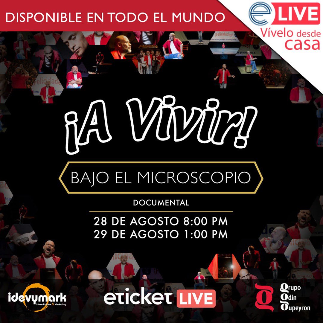 Odin_Dupeyron's tweet photo. Ya falta menos!!! Ya tienen boletos?? 
Ayúdenme a compartir!!!
.
.
Compra de boletos acá 👉🏻 https://t.co/cIXCgQ2Aj0
.
.
Acá una liga para saber cómo comprar bololetos en todo el mundo 🌍 👉🏻 https://t.co/bVijqj6qMB
.
.
Y acá el trailer 👉🏻 https://t.co/zMkVX5HP62 https://t.co/G37jqqoefM