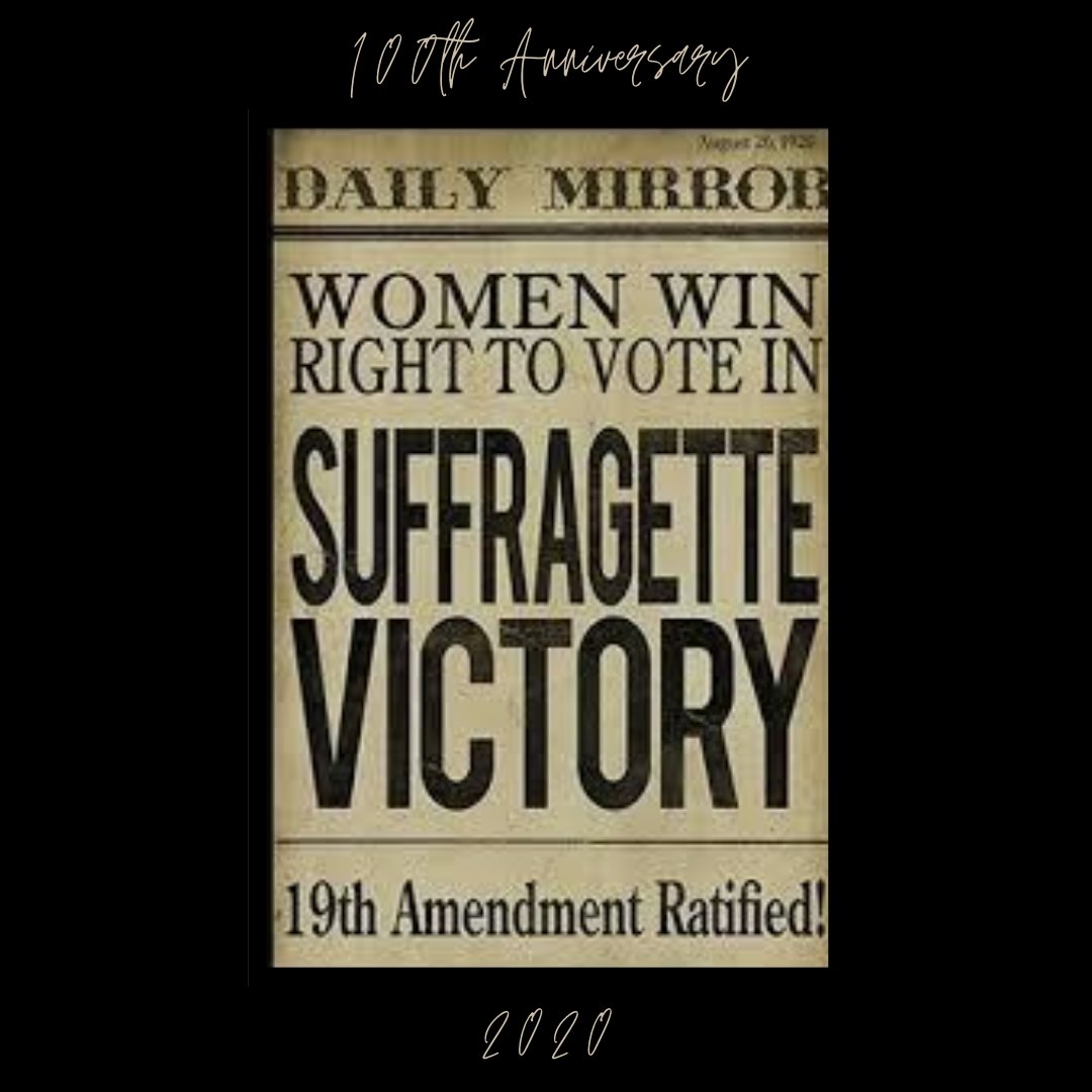 NWtheRealtor's tweet photo. So many people, not just women, fought so hard for their right to vote over the years.

#100Years #Anniversary #19thAmendment #WomenVote #Vote #Voters #Suffragette #Victory #Remember #BeHumble #Appreciate https://t.co/tHqROOM7uo