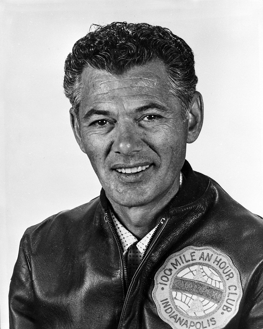 Day 29|Levon "Fred" Agabashian  August 21, 1913 – October 13, 1989 He qualified first for the 1952 indy 500 when he averaged a then record 138.010mphAfter his retirement he did commentary for the IMS Radio NetworkHe was inducted in 2005 to the IMS Hall of Fame #F1