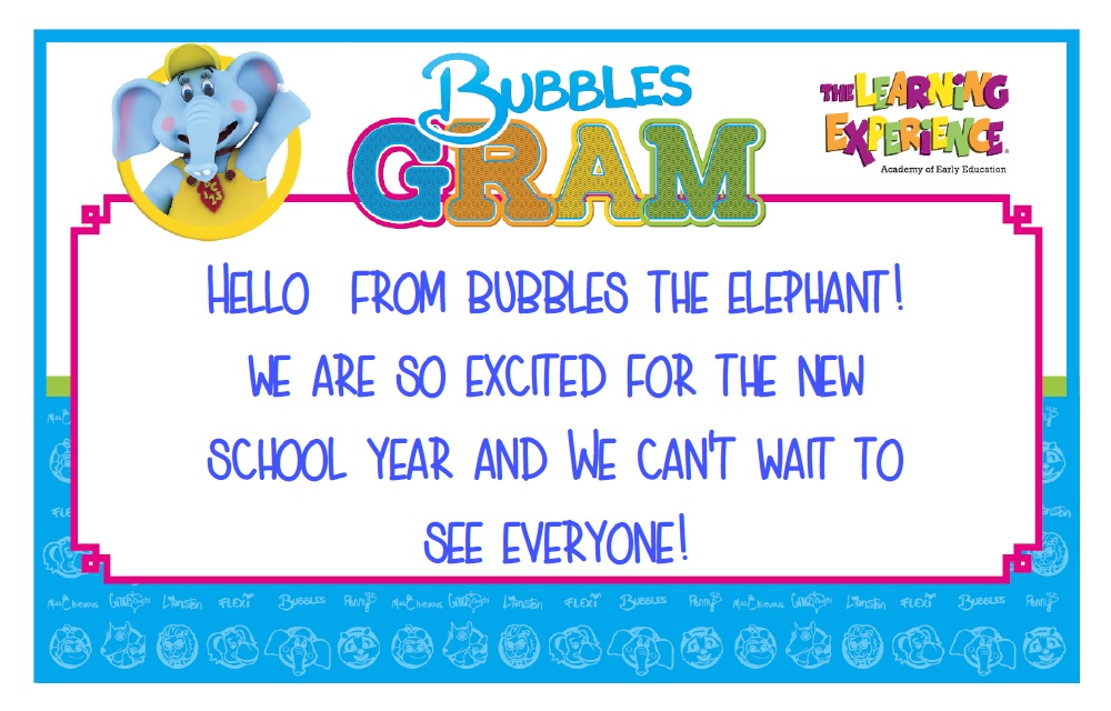 TLEdoylestown's tweet image. Bubbles Gram! 

#TLEdoylestown #HappyHappensHere #Doylestown  #TheLearningExperience #backToSchool #BestTeachersEver