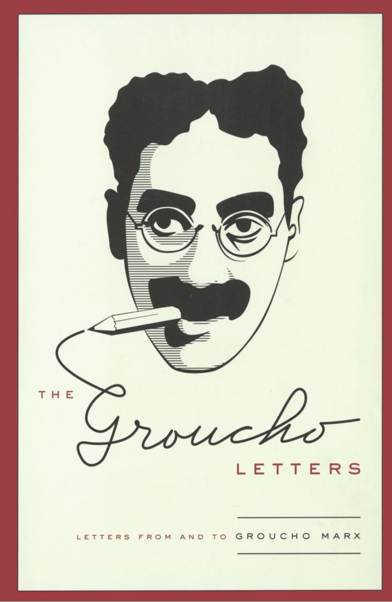_The Groucho letters_ (1967), y el libro de memorias _The Groucho phile; an illustrated life_ (1976).İTrabajó en 18 películas, 14 de ellas junto a sus hermanos, y tuvo millones de admiradores.También fue guionista de "The King and the Chorus Girl" (1937) de Mervyn Le Roy y