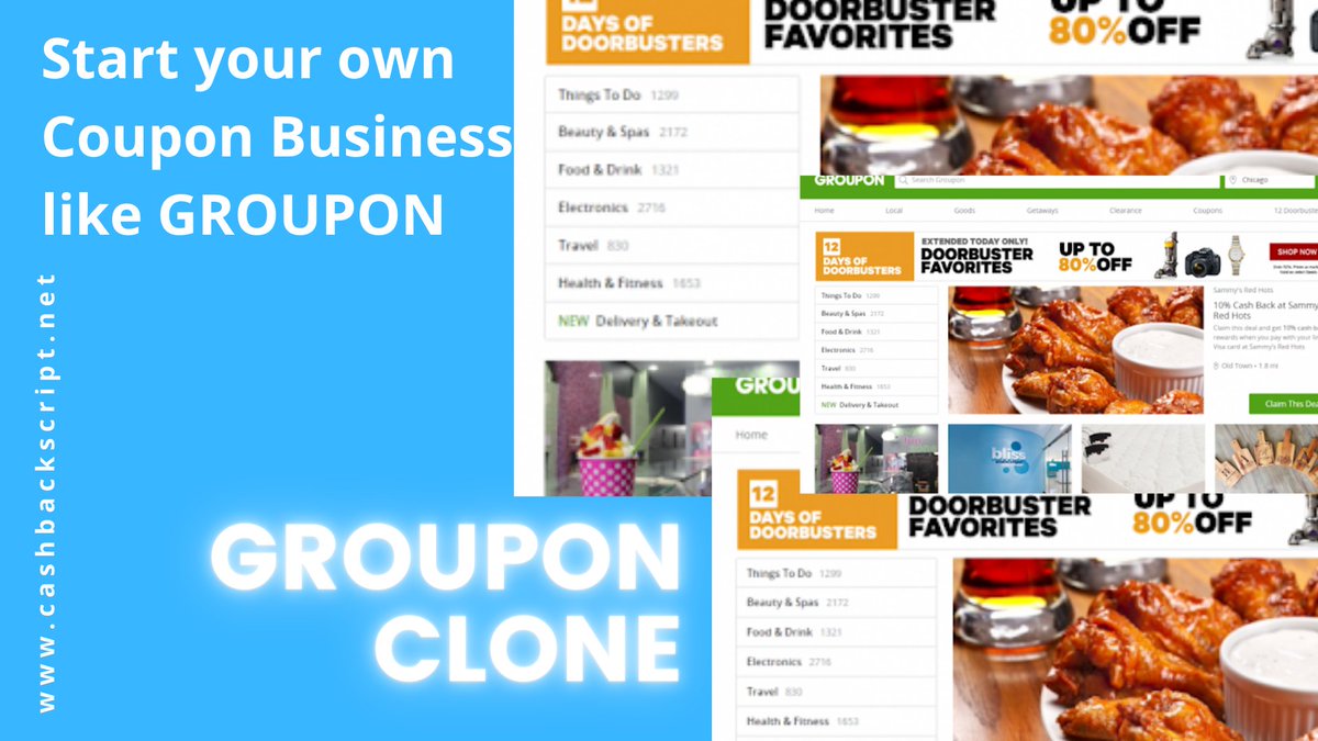 cashcraft_offl's tweet image. Ready to go #GrouponClone Script for your business instantly
buff.ly/2SH8ONZ

#GrouponCloneApp #CouponScript #CouponSolutions #CouponWebsiteDevelopment #Europe #France #Denmark #Germany #Ukraine