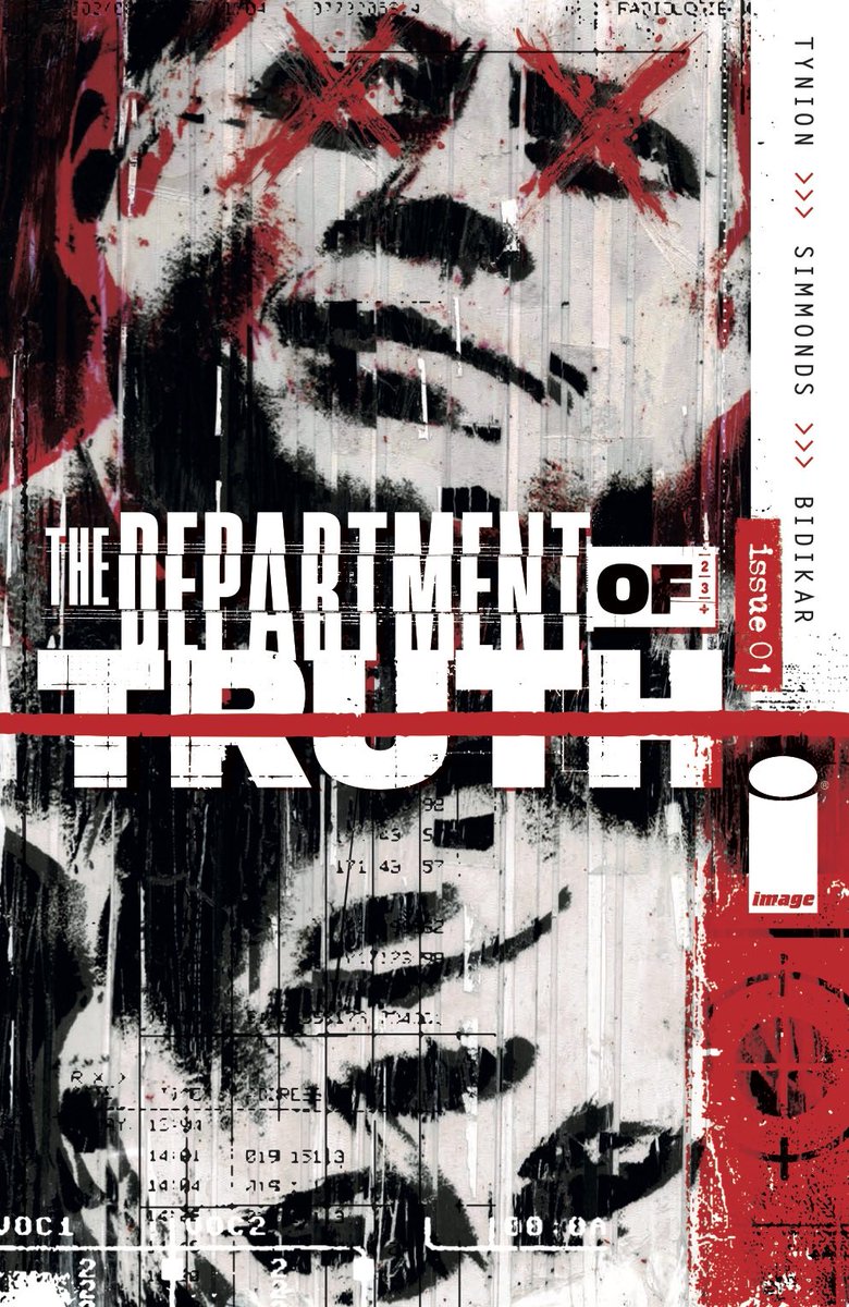 Pals, I was fortunate enough to get to read THE DEPARTMENT OF TRUTH #1 from  @JamesTheFourth,  @Martin_Simmonds &  @adityab, and I was blown away. One of the best first issues of the year, launching what is sure to be one of 2020’s essential comics, all involved on career-best form.