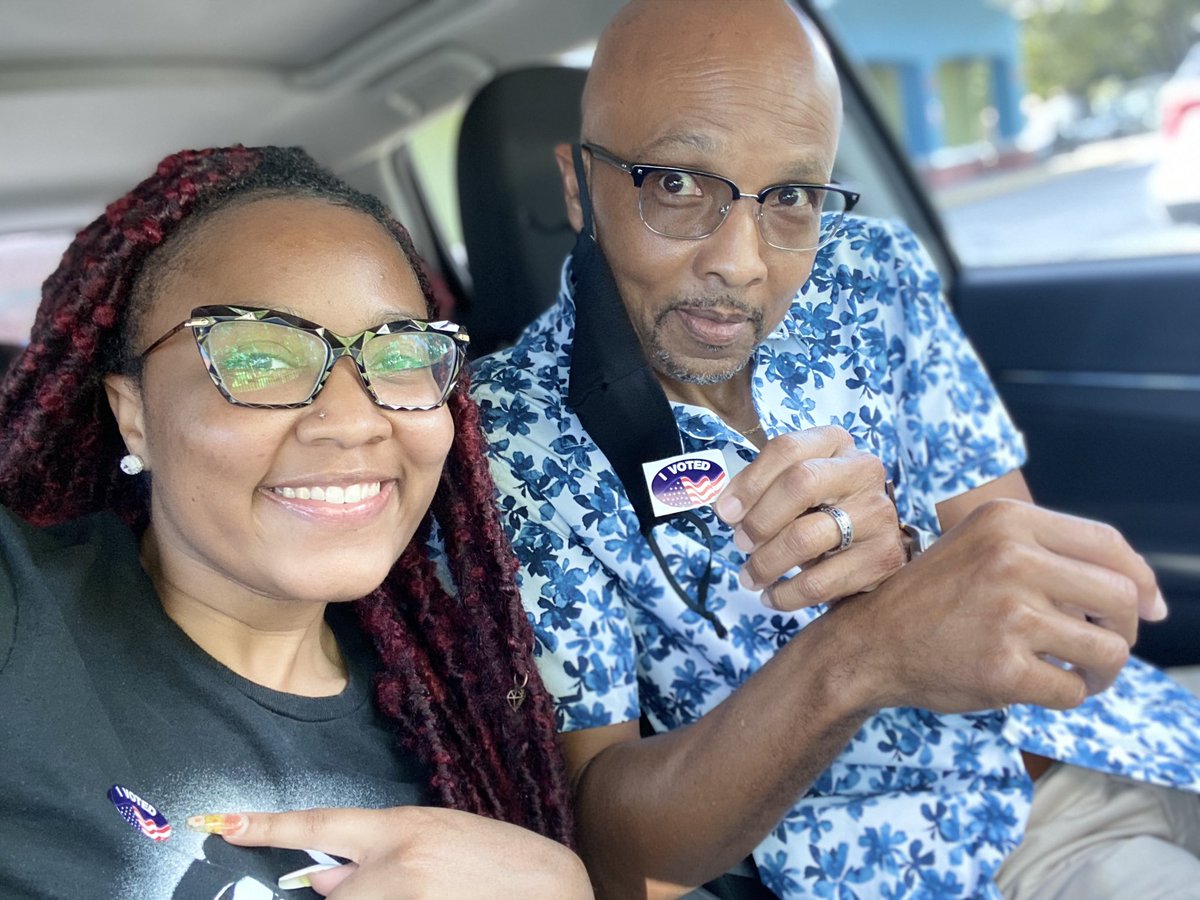 kenishiwhaaa__'s tweet photo. Me and my favorite guy got out to vote! 🗳
Before we vote for our Presidential election, please make sure you vote for your locals as well. It is just as essential!
Your voice and vote matters. ✊🏽❤️
#DaddysGirl
#TheFerrellsVote
#PrimaryElection2020 https://t.co/iilNRWLya6