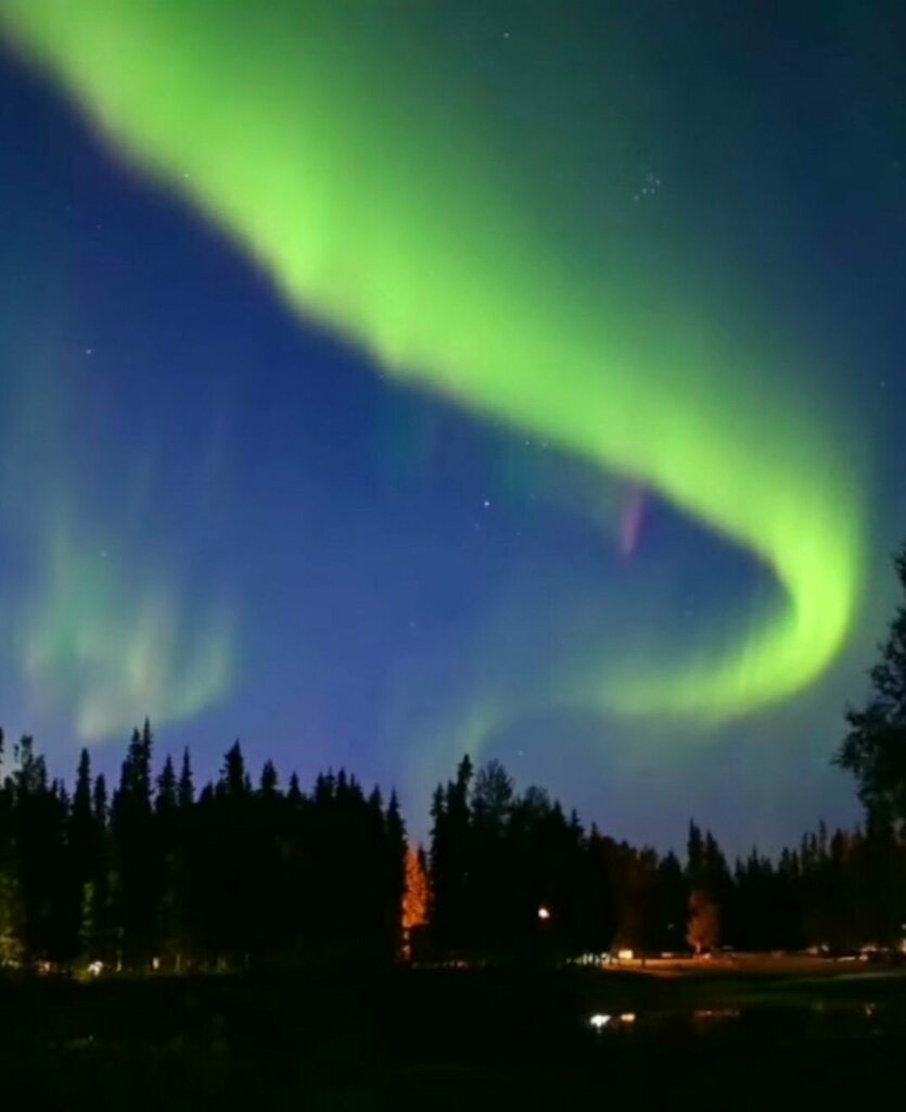 Aurora Season has arrived! Imagine Yourself Here 💚 Explore Fairbanks Responsibly. Last nights Aurora as captured by Andy Witteman @cnlastro
.
.
.
.

#aurora #northernlights #auroraborealis #nightsky #auroraborealisnotifications #nightview #fairbanks #alaska #nature #auroras …