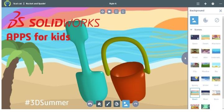 dianegarv's tweet photo. Beach, mountain, countryside, city, or even Moon or Mars? Ask your #kids to illustrate their dream holiday in 3D and participate in the #3Dsummer Challenge . Share designs on social media using #3DSummer, #SOLIDWORKS and/or @Dassault3DS.

https://t.co/O0jyKVZPA0 https://t.co/u8VpCki7TG