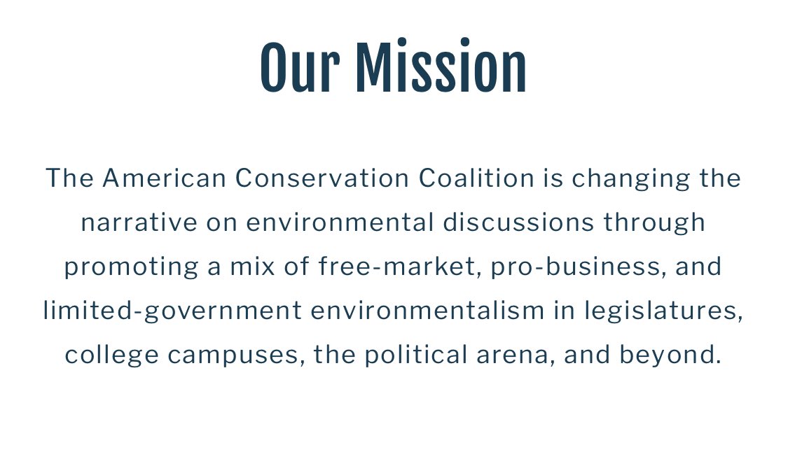 American Conservation Coalition - Austin tweet media
