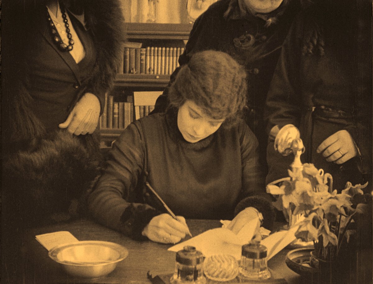 On Aug. 28, the Archive &amp; <a href="/lwvlosangeles/">LWV Los Angeles</a> present a free virtual screening of MOTHERS OF MEN (1917), the story of a lawyer who pursues electoral victories after women's suffrage has been won. Restored by <a href="/sfsilentfilm/">SF Silent Film Fest</a> &amp; <a href="/BFI/">BFI</a>. RSVP: ucla.in/2YezMPh #WomensVote100