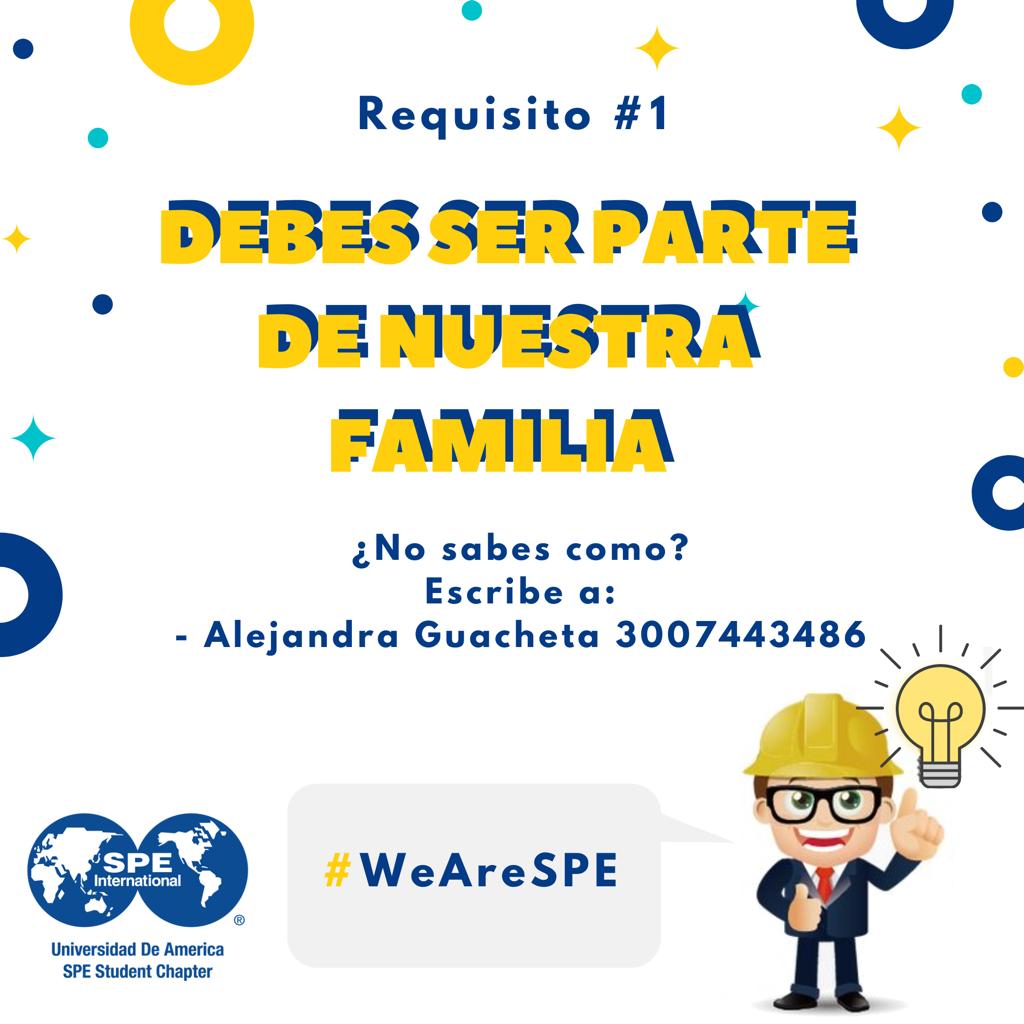 F_UAMERICA's tweet photo. 📢Nuestros estudiantes de #Ingeniería de #Petróleos del Capítulo #SPEStudentChapter están en busca de nuevos integrantes para su Junta Directiva 2021👩🔬🧑🔬
Si estás interesado, puedes inscribirte en👉https://t.co/5YqAx0wz9K
#Juntos1Universidad 💚💛
#LaFUAEnCasa
#SomosUAmérica https://t.co/vKhKOVOJVU