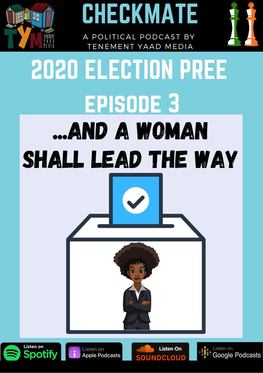 tenementyaad_'s tweet photo. “The mere presence of women in parliament has not always translated to substantive representation”

On this episode, we speak to the feminist &amp; UWI branch @WEChangeJA president @LegitSach on the record breaking 30 women vying for seats in Jamaica Parliament. 

LINKS BELOW https://t.co/QhEq13Zbh5