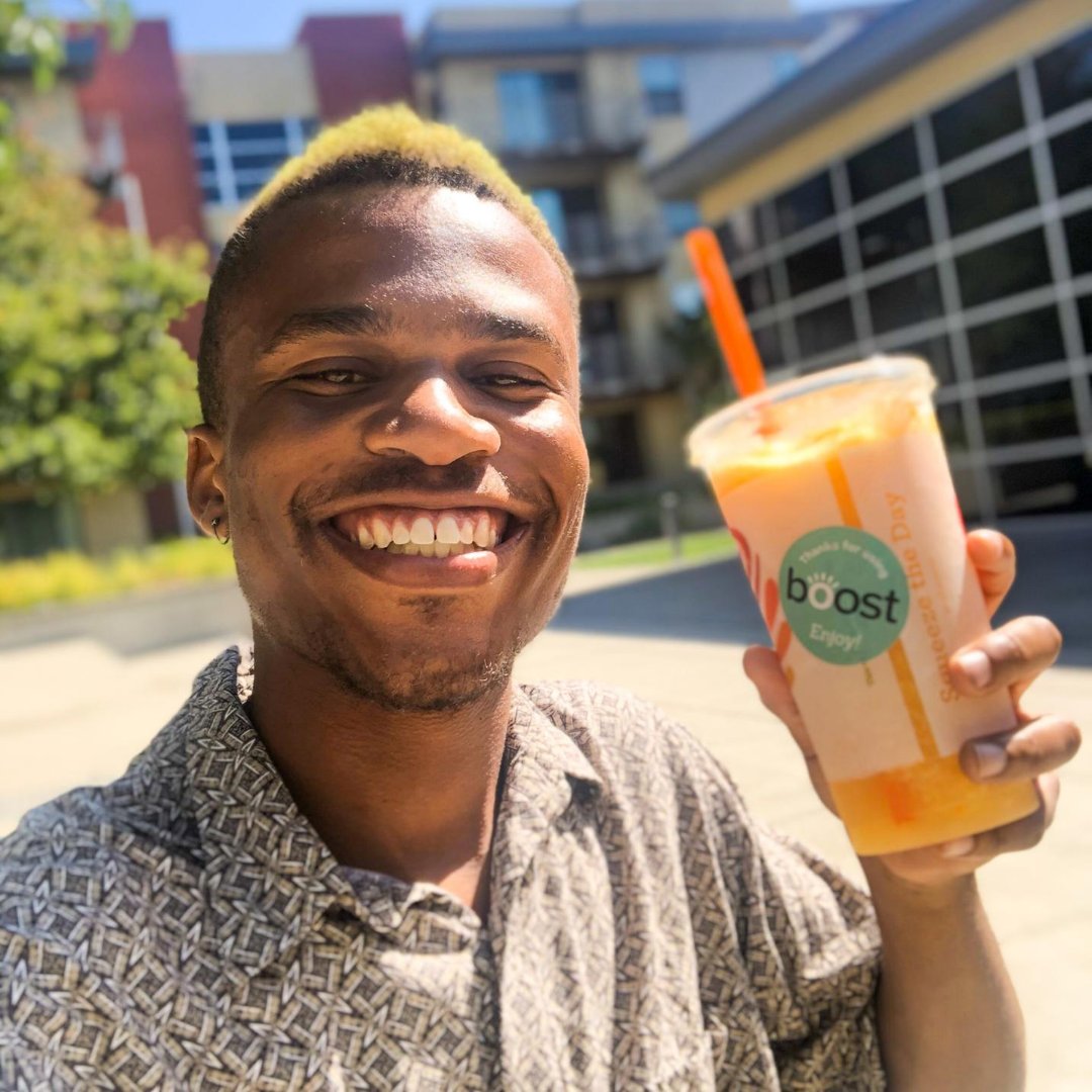 QUDining's tweet image. Get the Boost app to enjoy the ultimate QU Dining experience! Boost online ordering starts 8/21/20. #quidiningexperience