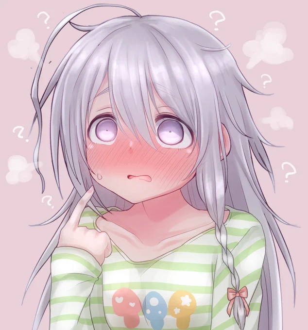 何かされた時の顔 