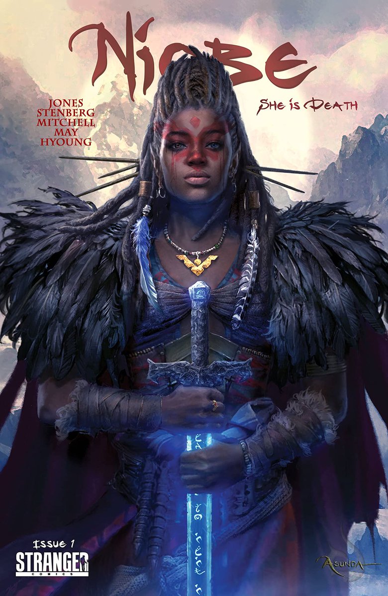 4- COMIC BOOKNiobe a series of graphic novels. Created by Darell May, Sebastian A. Jones and Amandla Stenberg.M, it will be adapted on screen by HBO.
