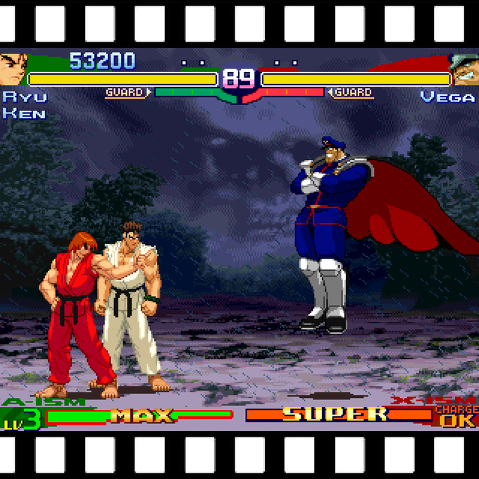 Street Fighter II Victory Ken VS Vega #streetfightervictory