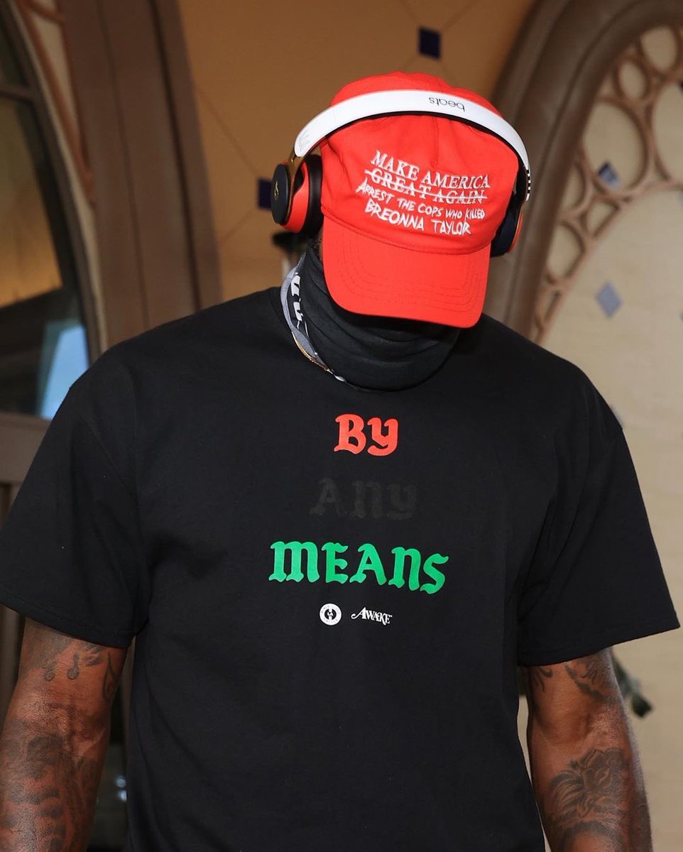 ComplexSports's tweet image. LeBron’s hat: 

Make America... Arrest the cops who killed Breonna Taylor.