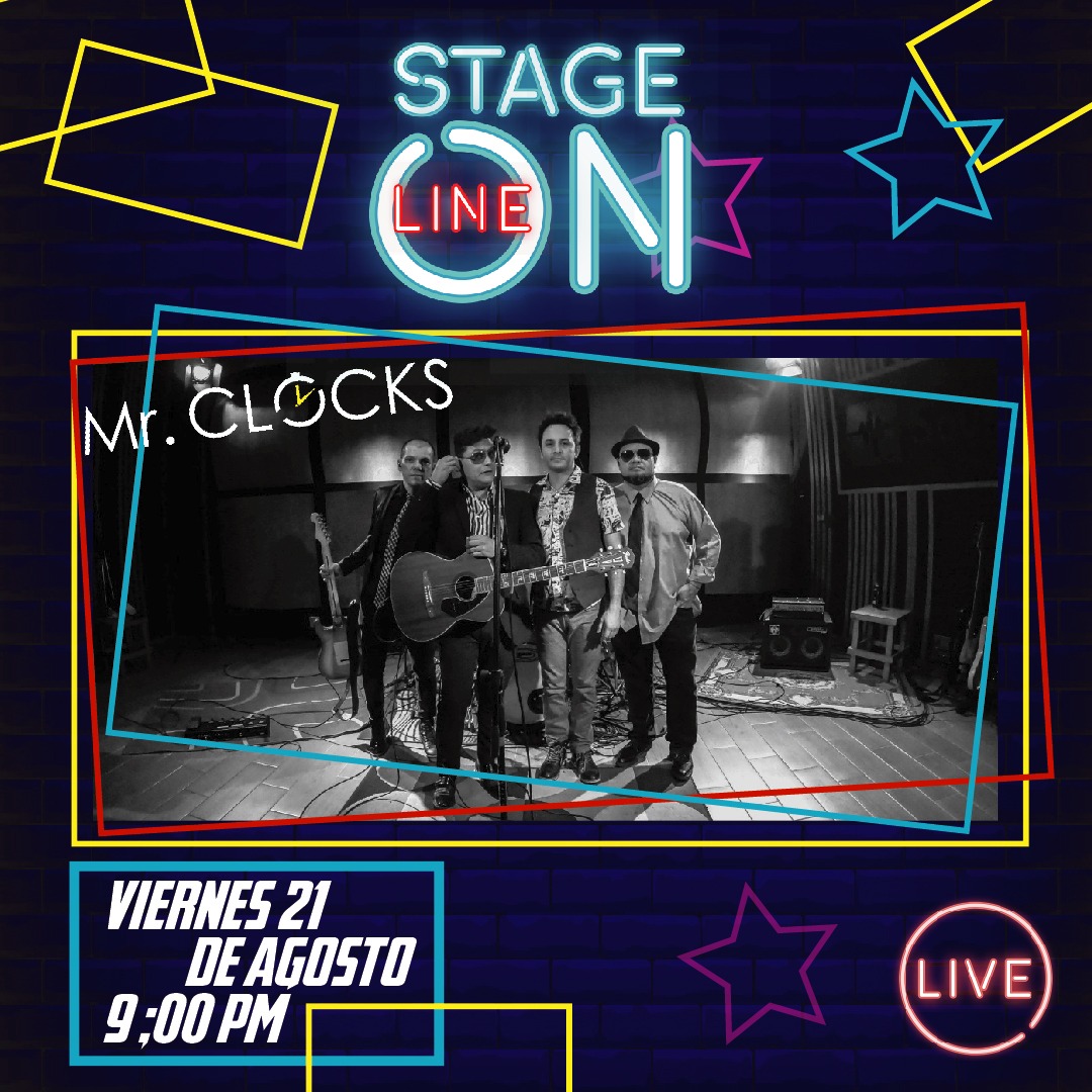 teatrodiana's tweet photo. El tiempo estará de nuestro lado este viernes 21 de agosto: Presentamos Mr. Clocks con producción de Stage On Line.

¡Pon tu recordatorio, estarán en todas las redes de Stage On Line y en nuestro fb!

https://t.co/IfeJDrdqrb

#TeatroDiana #StageOnLine #MrClocks  #ElDianaEnLinea https://t.co/k91STb1kN3