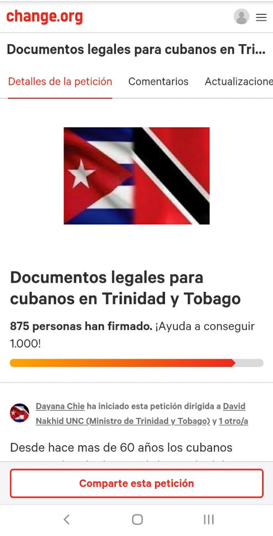 cubanboy45's tweet photo. @FilippoGrandi Hello sr the Cuban community of refugees in Trinidad and Tobago we need your help since our status in this country is uncertain only venezuelans https://t.co/xYeYsqr7kY