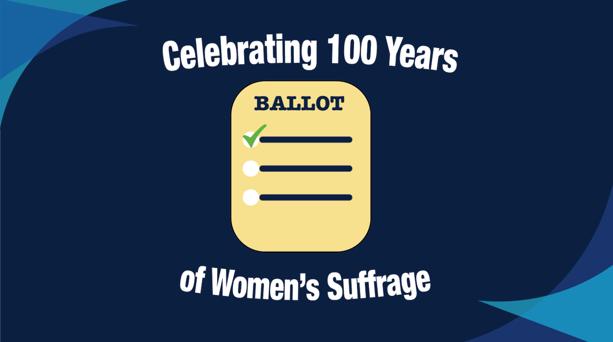 Today marks the 100th anniversary of the passage of the  #19thAmendment  , guaranteeing and protecting women’s constitutional right to vote.  @GUGovt Professor  @Jamil_Scott_ shares what the 19th Amendment anniversary means to her (a thread).  #WomensVote100  