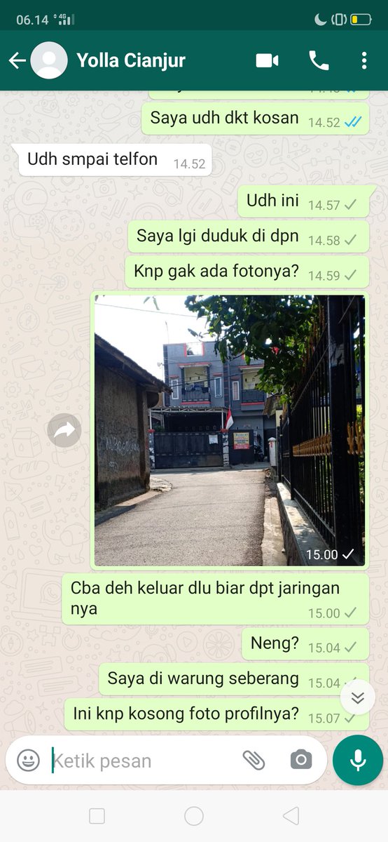 Brobey8's tweet photo. @yollarikasari tmn aku chat ini ternyata akun fake https://t.co/FXetgaCwZG